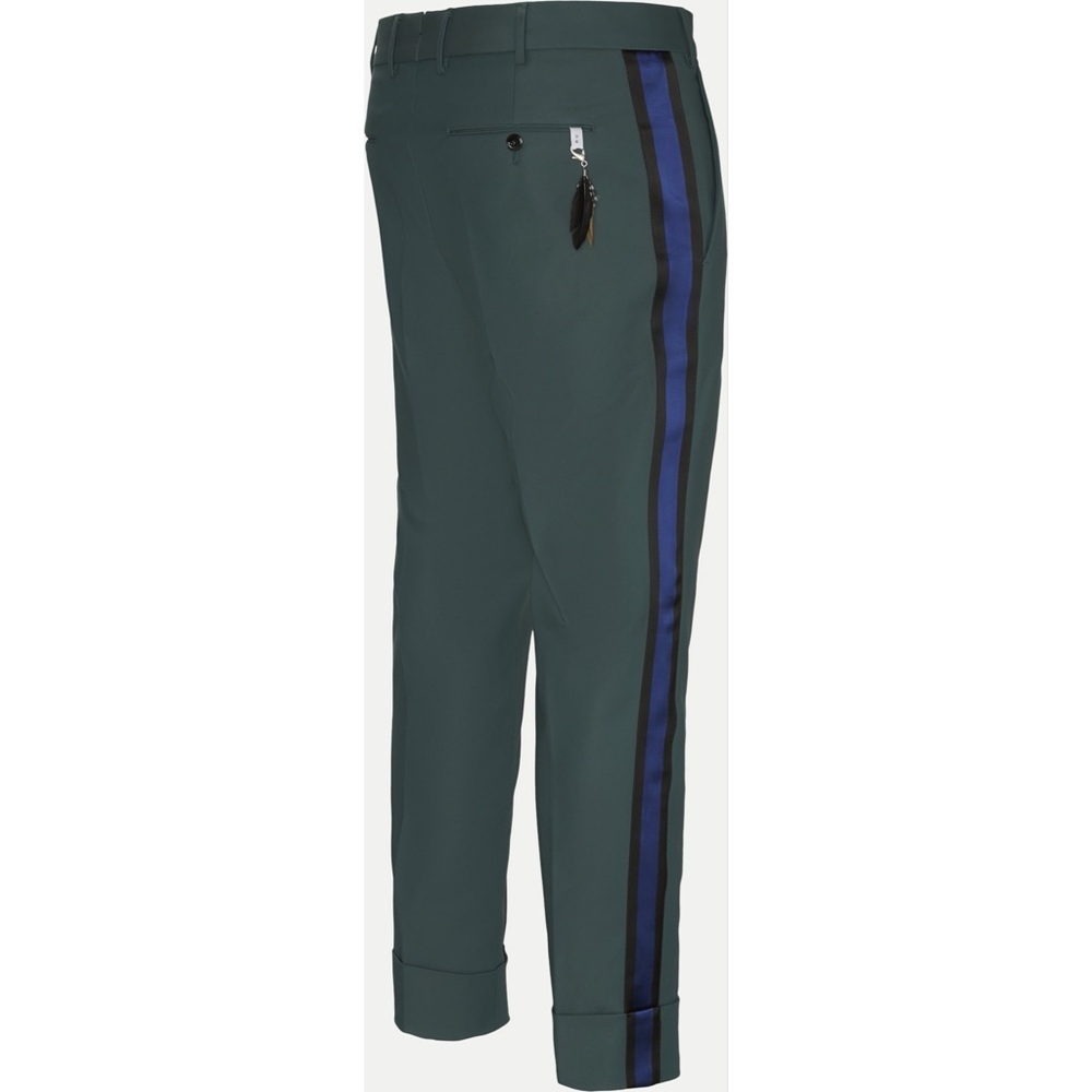 Forward Pantaloni Torino Forest Green with Blue stripe Size 34